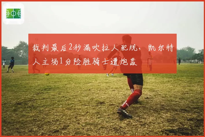 裁判最后2秒漏吹拉人犯规，凯尔特人主场1分险胜骑士遭炮轰