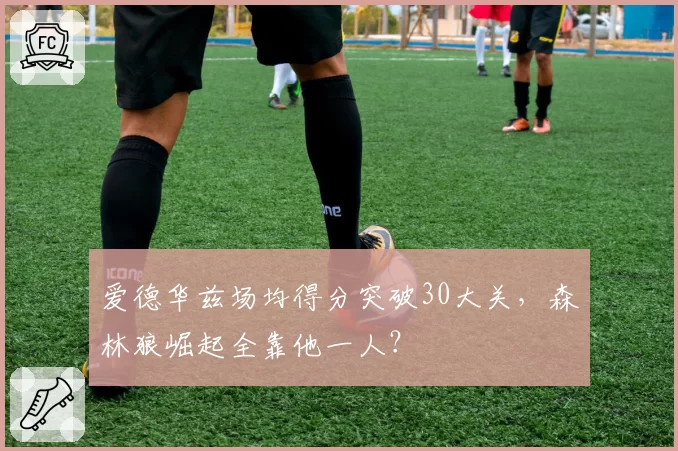 爱德华兹场均得分突破30大关,森林狼崛起全靠他一人?